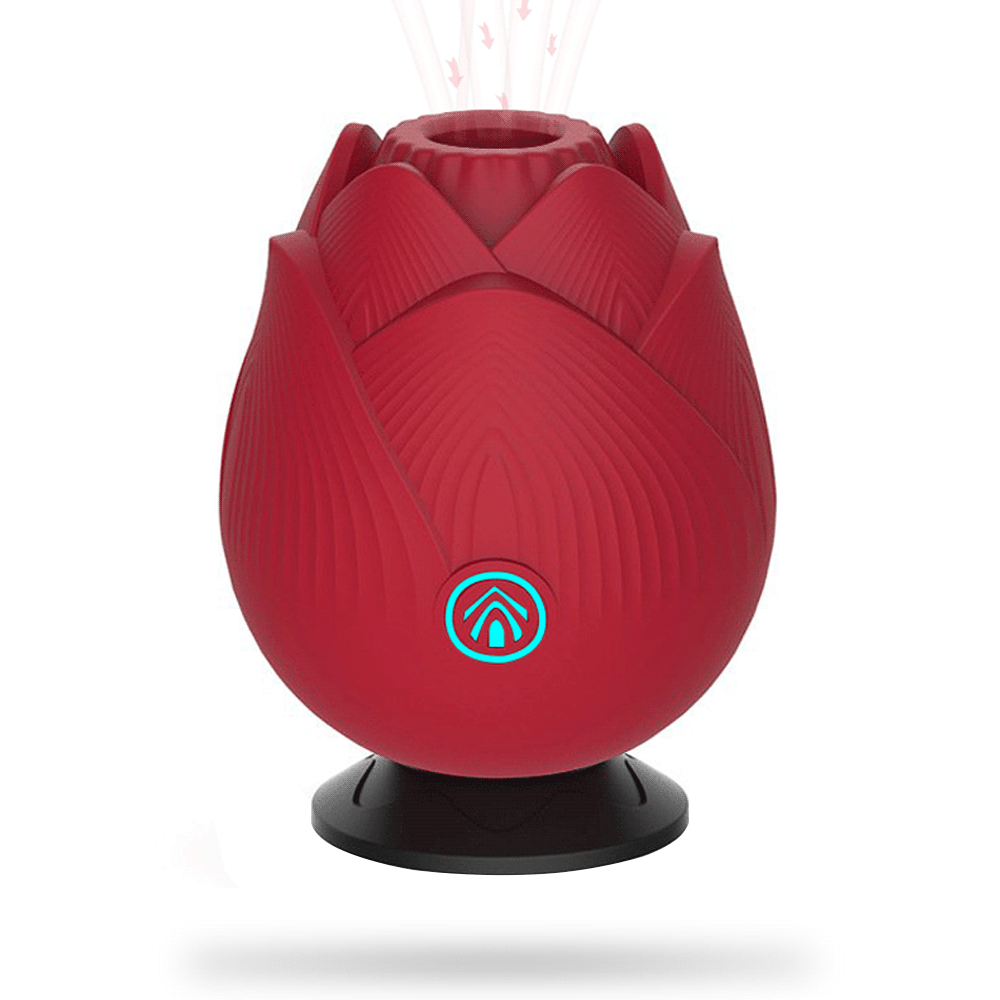 Rose Suction Vibrator Multiple Pleasure Vibrating Suction Egg Vibrator