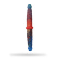 Colorful Double-Ended Liquid Silicone Anal Plug Dildo
