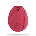Rose Vibrator 10 Gears Sucking Waterproof Magnetic Charging