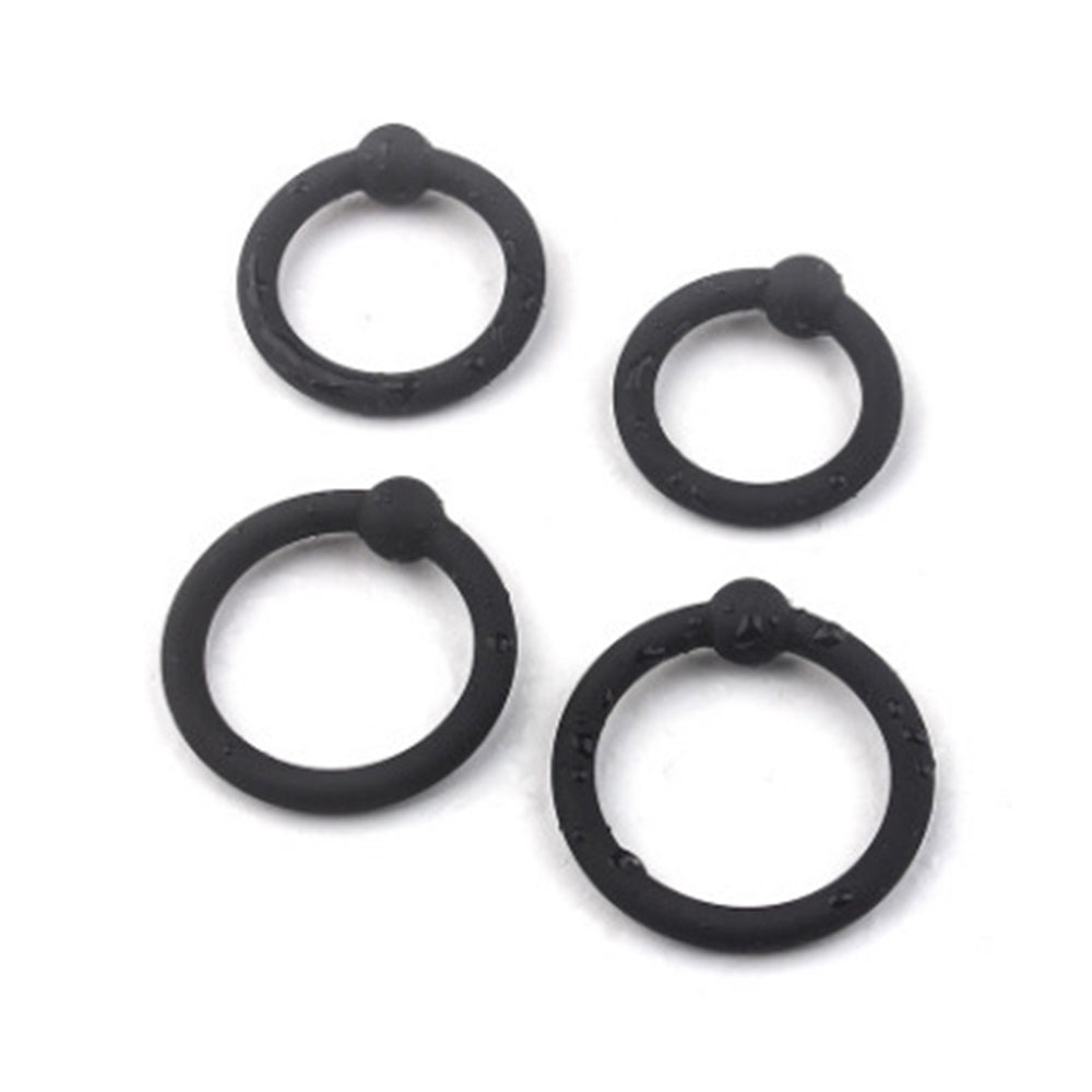 Lock Sperm Rope Time-Delay Penis Ring Silicone Lock Ring – product view 9