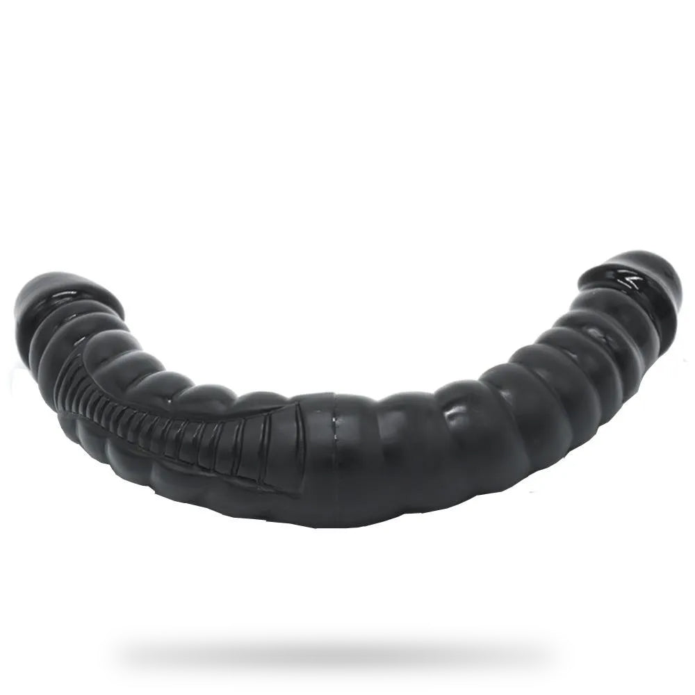 Double-Ended Extended Silicone Dildo