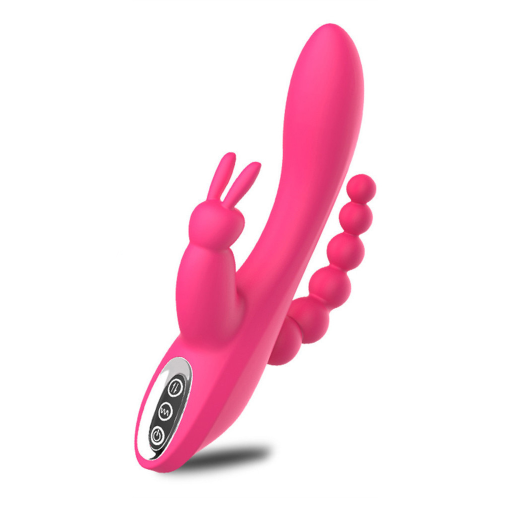 Double-Headed 3-Point Multi-Frequency Vibrating Masturbator – product view 9