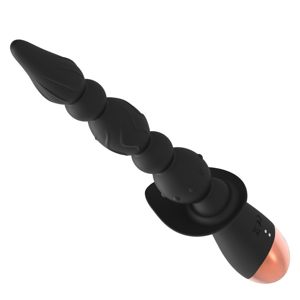 Strong Shock Lianzhu Silicone Pull Bead Back Court Anal Plug – product view 10