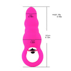 Silicone Vibrating Anal Plug Female Masturbator – product view 3
