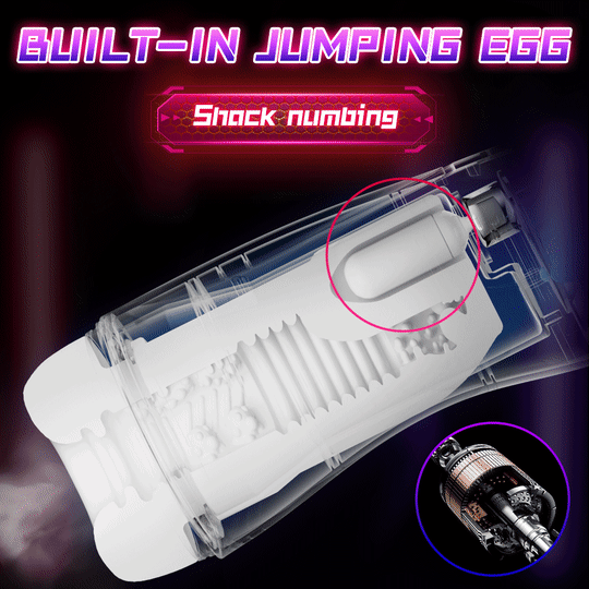 Tifforun Spaceship 9 Vibration Sucking Heating Voice Function Male Stroker – product view 6
