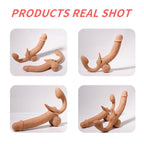 6.1 in Double-Ended Dildos Female 10 Frequency Variable Sex Machine Clitoris Vibrator
