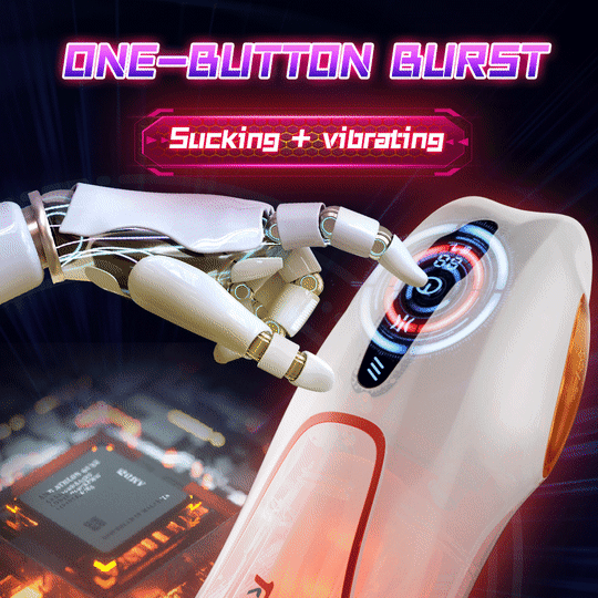 Tifforun Spaceship 9 Vibration Sucking Heating Voice Function Male Stroker – product view 5