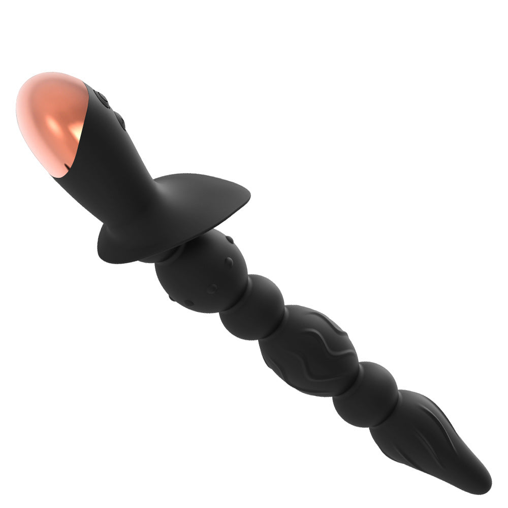 Strong Shock Lianzhu Silicone Pull Bead Back Court Anal Plug – product view 9
