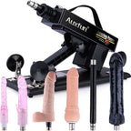 Fully Automatic Telescopic 6-Attachment Push-In Masturbation Machine – product view 2