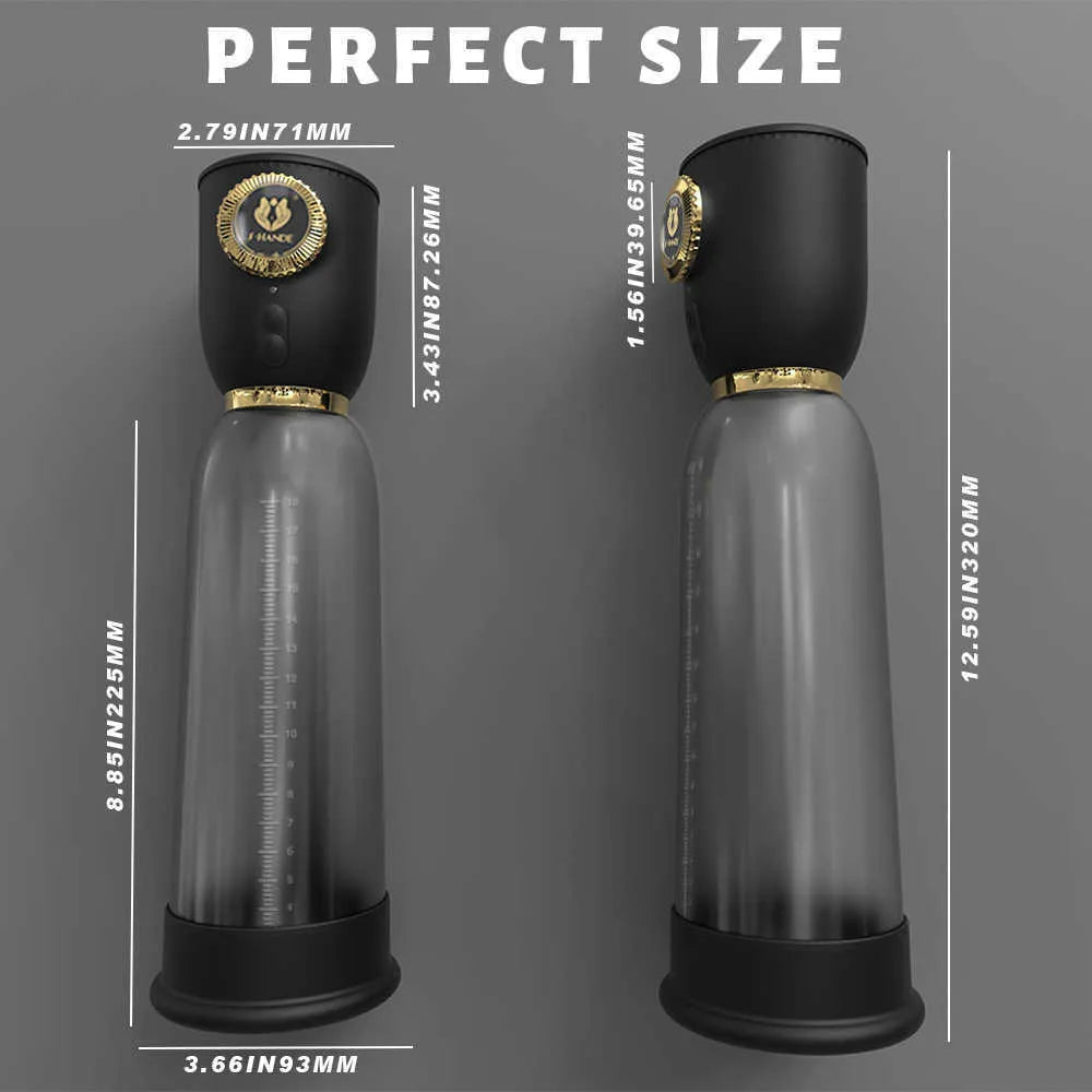 2 In 1 Stretching Training Penis Pump — product image 9