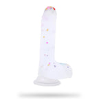 Jelly Color Silicone Dildo