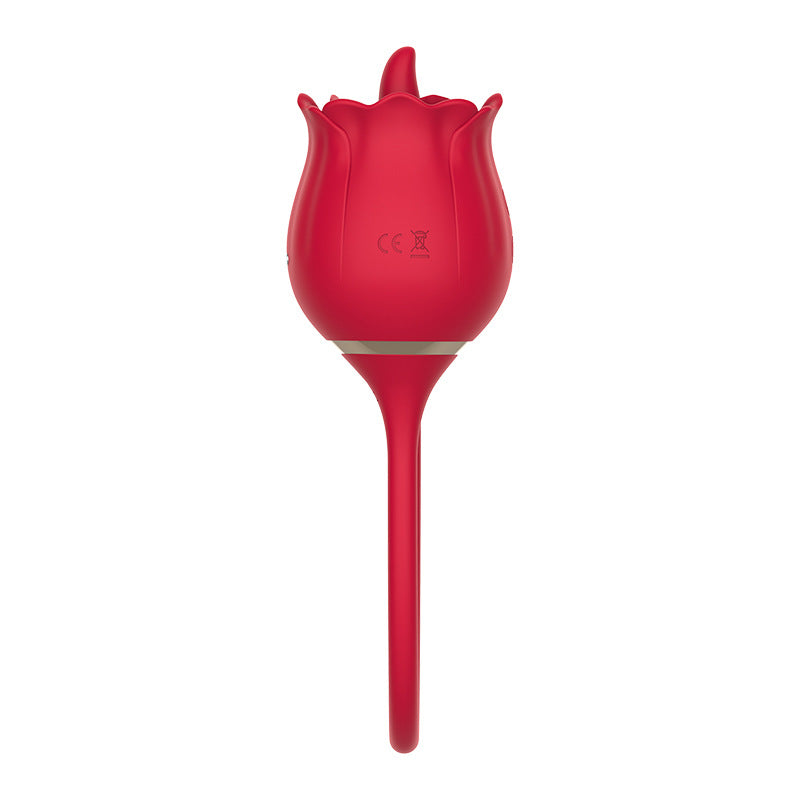 Rose Vibrator Tongue Licking Clitoris Stimulation With Vibrating Egg – product view 9