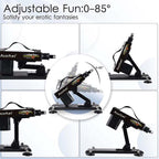 Fully Automatic Telescopic 6-Attachment Push-In Masturbation Machine – product view 4
