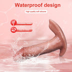 7.5 in 3 in 1 Thrusting Realistic Wearable Dildo Vibrator with Remote Control
