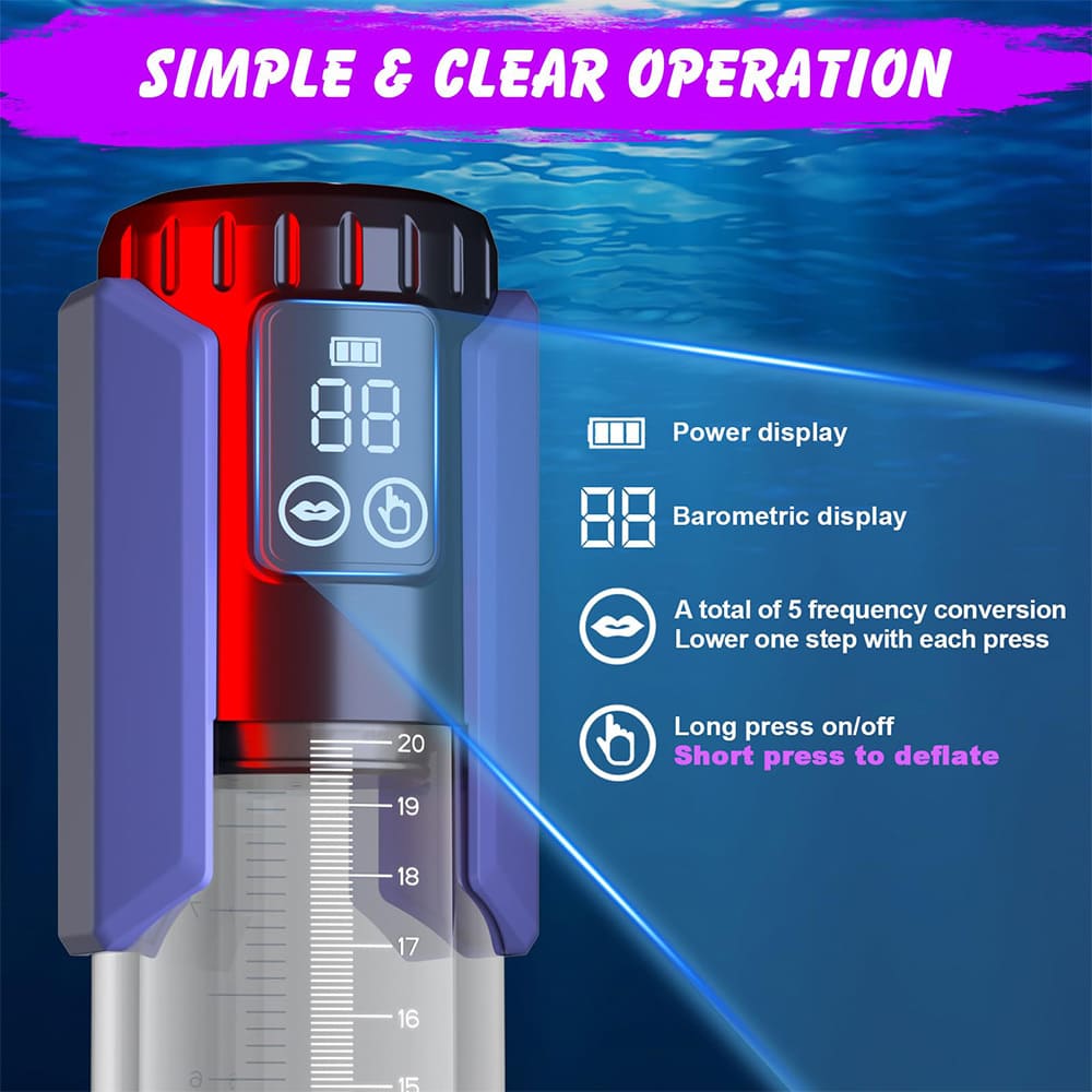 Waterproof Vacuum Extension Pump Penis Training Male Stroker – product view 10
