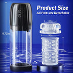 2 In 1 Automatic 7 Sucking Swivel Male Waterproof Male Stroker — product image 7