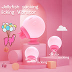 Tongue Licking Sucker Flirting Vibrator – product view 2