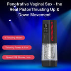 One-Touch Telescopic Sucking And Vibrating Male Stroker — product image 9