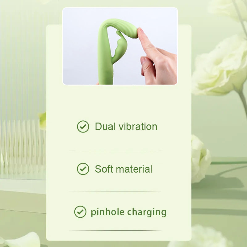 10 Frequency Dual Vibration G-Spot Vibrator – product view 4