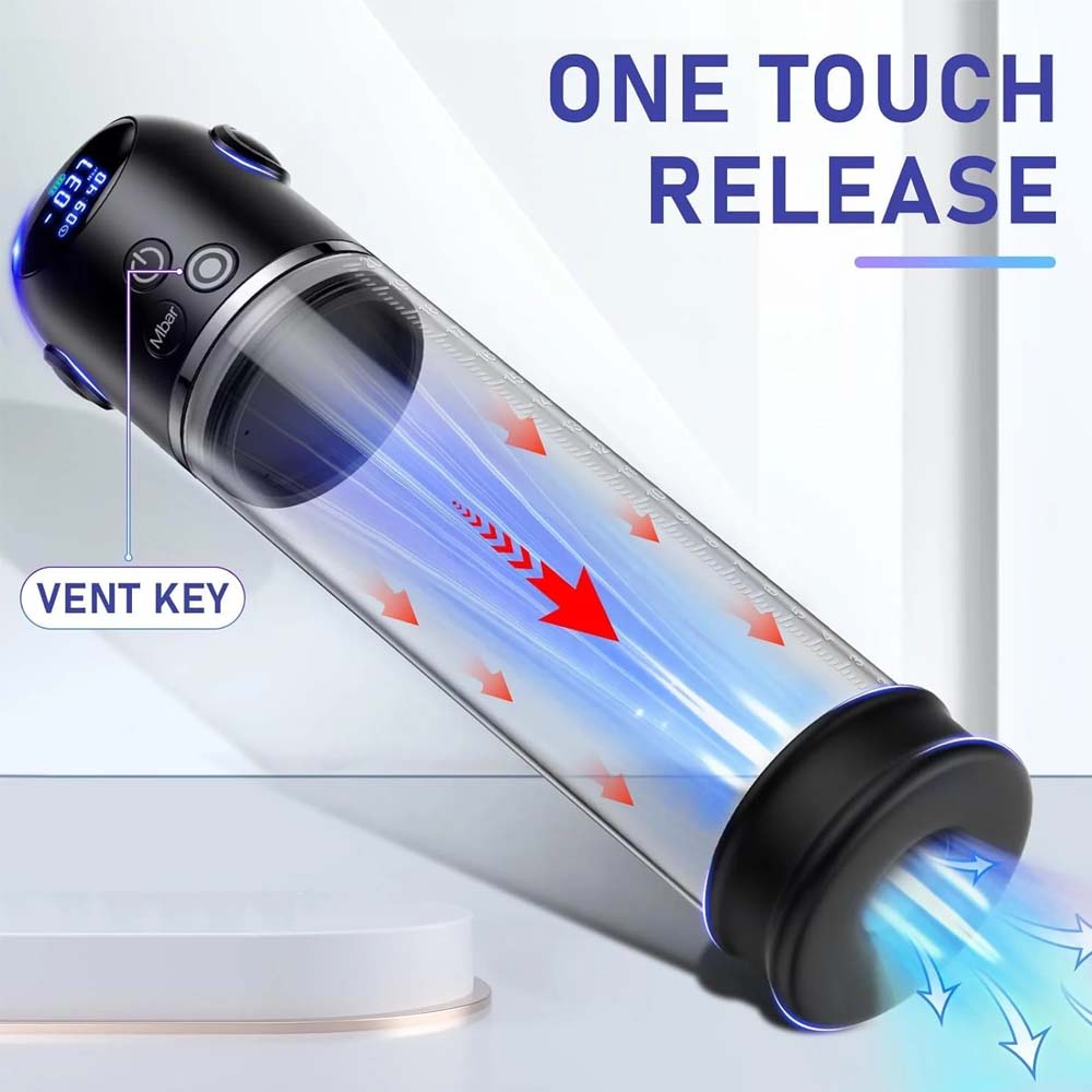 4 Suction Modes Digital Display Penis Trainer Electric Penis Pump — product image 5