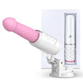 Automatic Insertion and Insertion of 5 Telescopic Vibrating Suction Cups Hands-Free Telescopic Dildo – product view 3
