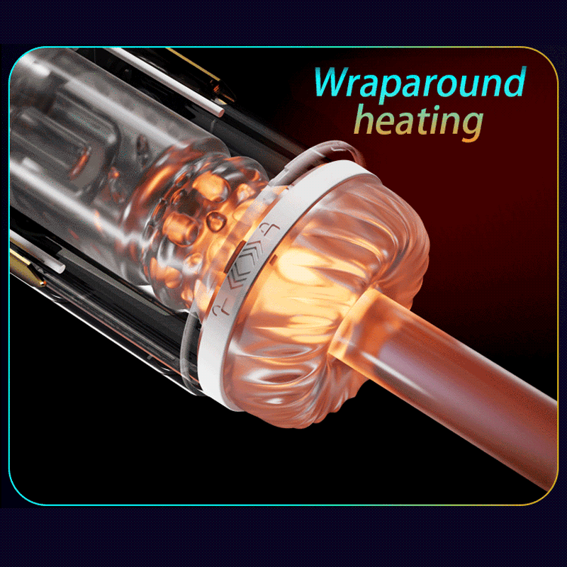 Bluetooth Connected 10 Telescopic Vibrating Intelligent Heating APP Male Stroker – product view 3