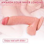 8.6 Inch Lifelike Dildo & Suction Cup Dildos for Women – product view 4