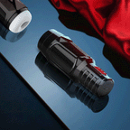 PowerSens Fully Automatic Masturbation Cup with 10 Powerful Thrusting 10 Speeds & 3 Massage Rings 3D Realistic Vagina Toy — product image 3