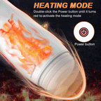 S1 Electric Stroker 10 Vibrating 3 Sucking 3D Realistic Vaginal Heating with Voice Interaction — product image 3