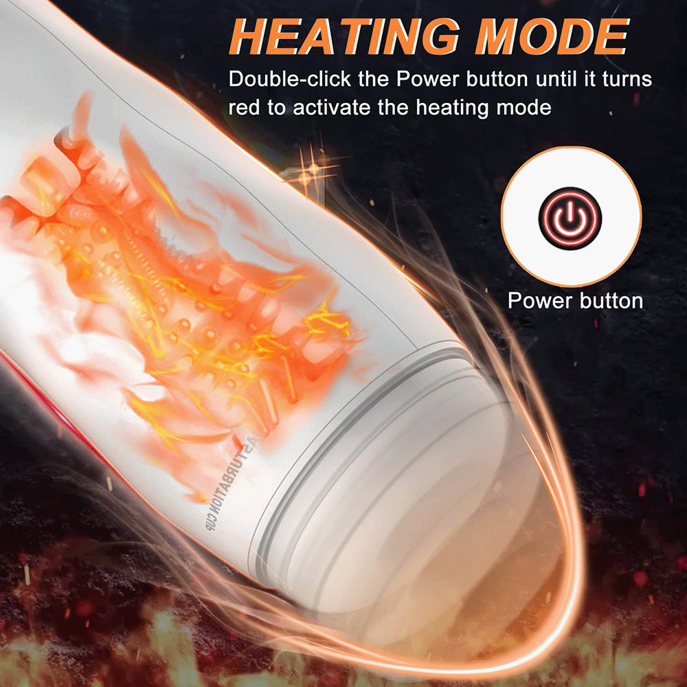 S1 Electric Stroker 10 Vibrating 3 Sucking 3D Realistic Vaginal Heating with Voice Interaction — product image 3