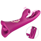 3 in 1 G-spot Vibration Slap Tongue Licking Rabbit Vibrator – product view 2