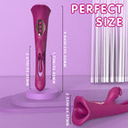 3 in 1 G-spot Vibration Slap Tongue Licking Rabbit Vibrator – product view 8