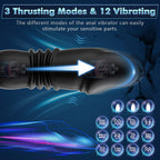 Uxol 3 in 1 Thrusting Prostate Massager Anal Vibrator – product view 2