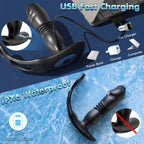Uxol 3 in 1 Thrusting Prostate Massager Anal Vibrator – product view 6