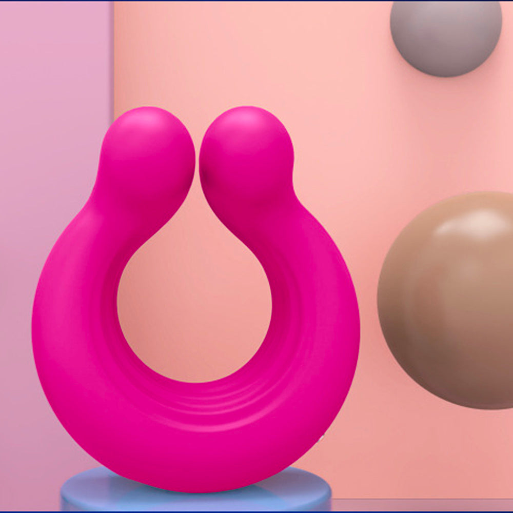 Silicone Vibrating Massage Penis Ring – product view 7
