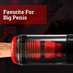 CyclonePounce 7 Thrilling Vibration Telescopic Masturbation Cup Penis Training for Blowjob Toy — product image 2