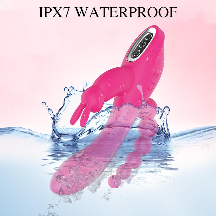 Double-Headed 3-Point Multi-Frequency Vibrating Masturbator – product view 6