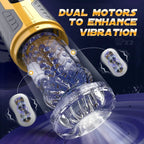 Truly Waterproof 3 In 1 Masturbation Cup 7 Thrusting Rotation Fully Male Stroker — product image 7