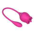 10 Frequency Rose Vibrators with Vibrating Tongue & Vibrating Egg