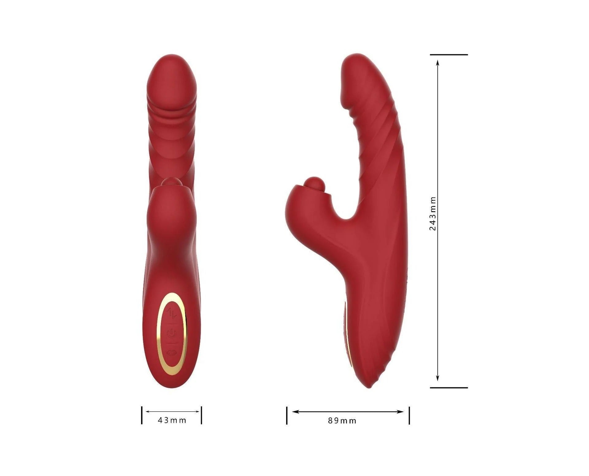 Seraphine - 3 in 1 App-Controlled Rabbit Massager