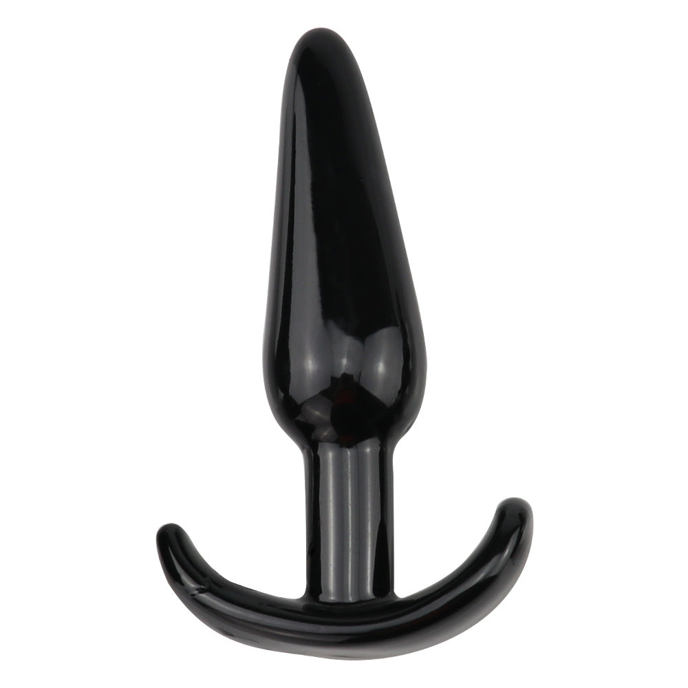 Push-Back Silicone Anal Plug – product view 4