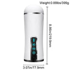 10 Vibrating Deepthroat Oral Sex Silicone Male Stroker — product image 4