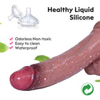 12 inches Liquid Silicone Lifelike Dildo Simulation Dildo – product view 4