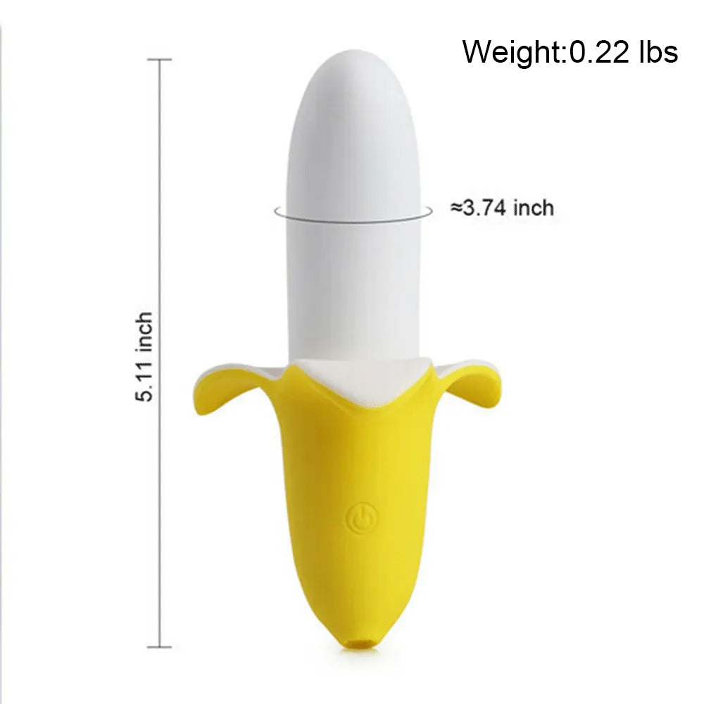 Banana Vibrating Dildos Female Masturbation G-spot Vibrator – product view 6