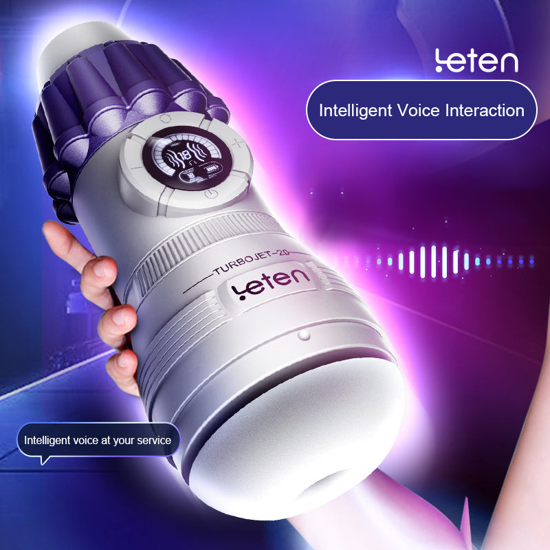 Leten Voice Interaction Sucking Male Stroker Rechargeable Stroker – product view 6