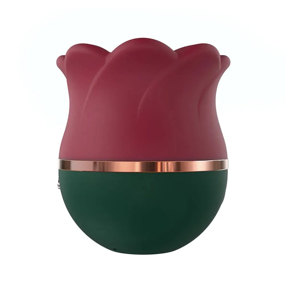 Big Mouth Rose Kiss Sucking Tongue Licking Vibrating Masturbator – product view 7
