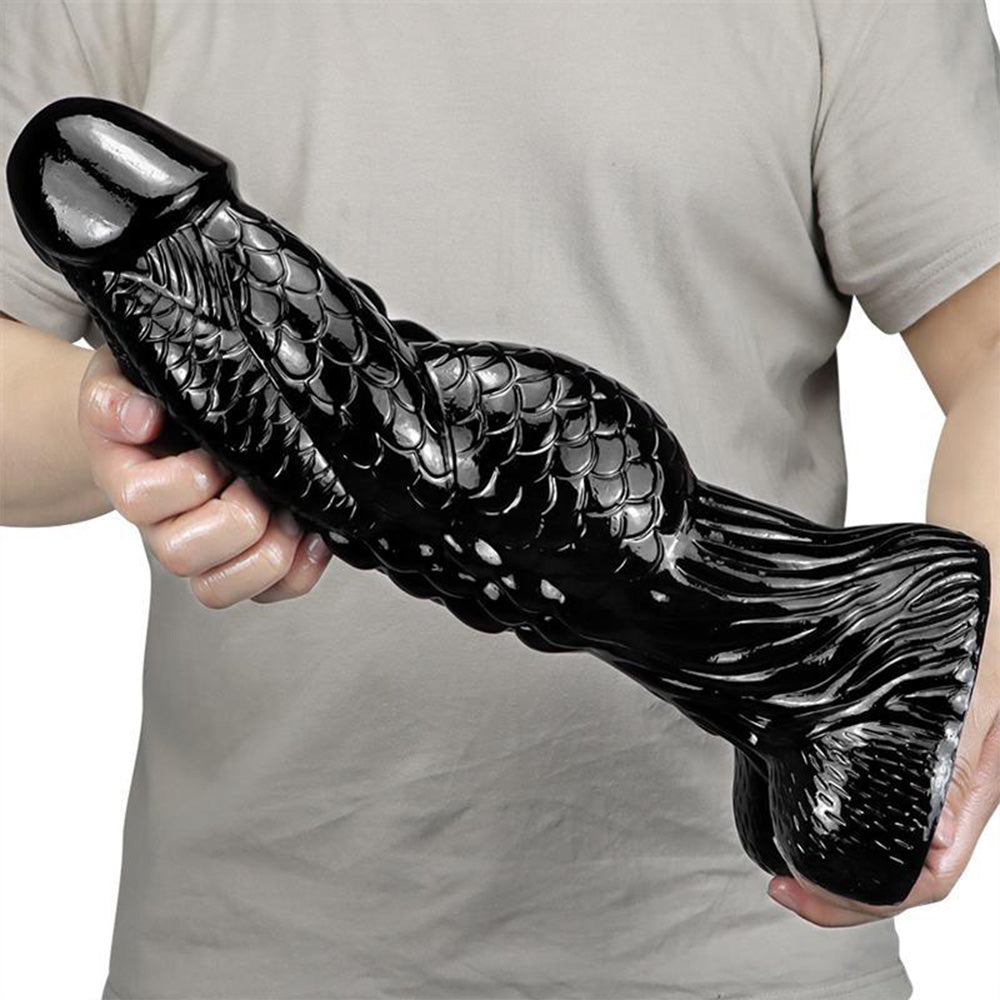 Giant Shaped Silicone Anal Plug Dildo – product view 6