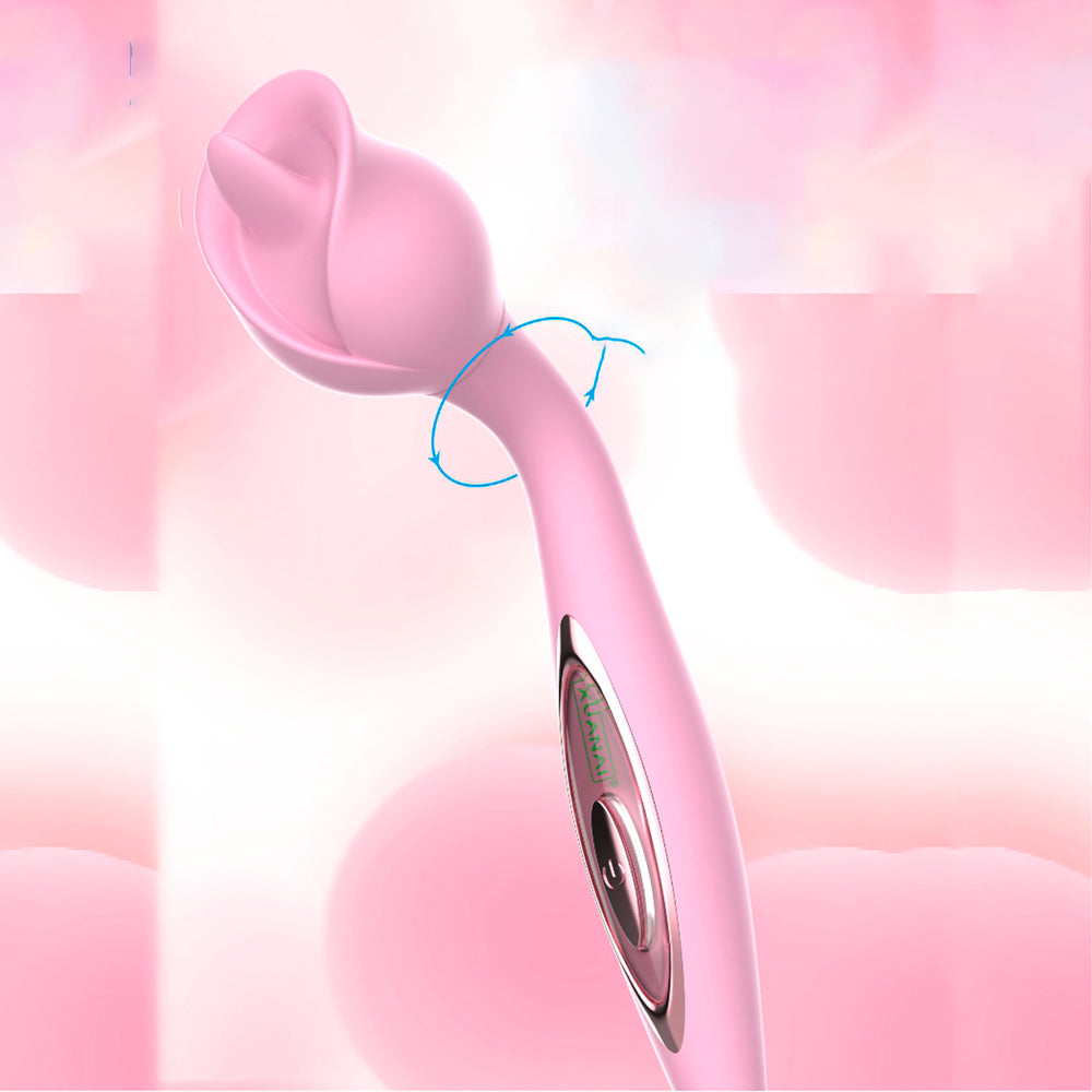 Tongue Licking Vibration Multi-Frequency Stimulation Masturbator – product view 2