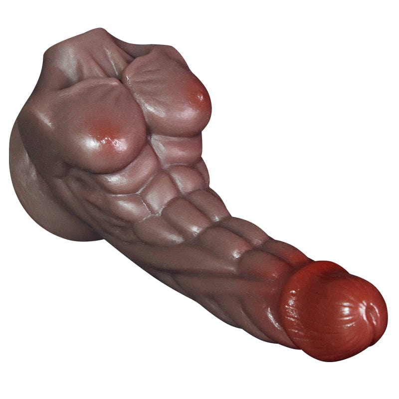 6.69 in Realistic Abdominal Muscle Dildo With Sucker