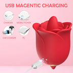 Rose Toys Nipples Clitoral Stimulator With Tongue For Women